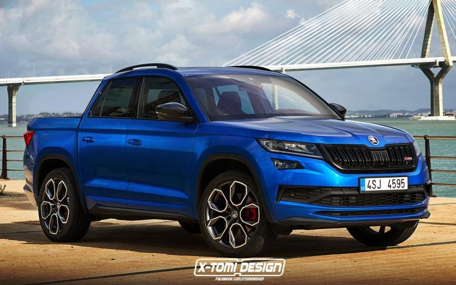 Skoda Kodiaq RS Pickup by X-Tomi Design '2018